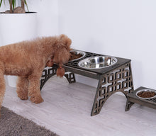 Load image into Gallery viewer, Double Bowl Holder