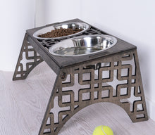 Load image into Gallery viewer, Double Bowl Holder