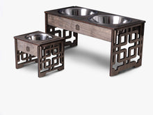 Cargue la imagen en el visor de la galería, Dog Bowl with Holder - single or double