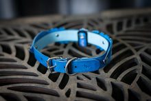 Load image into Gallery viewer, Blue Flower Collar
