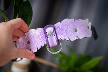 Load image into Gallery viewer, Purple Feather Collar