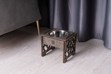 Load image into Gallery viewer, Dog Bowl with Holder - single or double