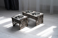 Load image into Gallery viewer, Dog Bowl with Holder - single or double