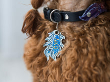 Load image into Gallery viewer, Blue Flame ID Tag