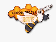 Load image into Gallery viewer, Bee and Honey ID Tag