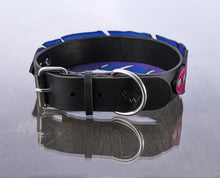 Load image into Gallery viewer, Purple Feather Collar