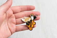 Load image into Gallery viewer, Bee and Honey ID Tag
