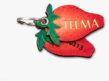 Load image into Gallery viewer, Strawberry ID Tag