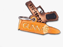 Load image into Gallery viewer, Gun Bullet ID Tag