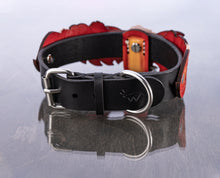 Load image into Gallery viewer, Red Floral Collar