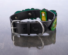 Load image into Gallery viewer, Green and Red Floral Collar Set
