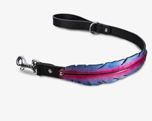 Load image into Gallery viewer, Purple Feather Traffic Leash
