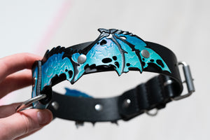 Teal Dragon Collar