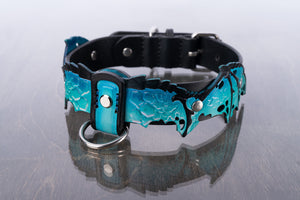 Teal Dragon Collar