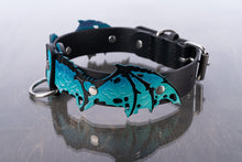 Cargue la imagen en el visor de la galería, Teal Dragon Collar
