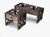 Dog Bowl with Holder - single or double