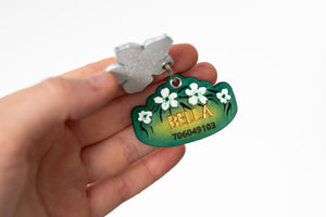 Cherry Blossom ID Tag