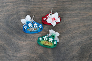 Cherry Blossom ID Tag