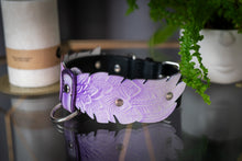 Cargue la imagen en el visor de la galería, Collar floral morado
