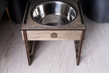 Cargue la imagen en el visor de la galería, Dog Bowl with Holder - single or double
