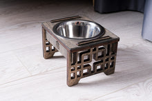 Load image into Gallery viewer, Dog Bowl with Holder - single or double
