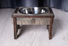 Load image into Gallery viewer, Dog Bowl with Holder - single or double
