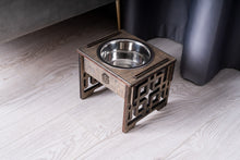 Load image into Gallery viewer, Dog Bowl with Holder - single or double
