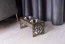 Load image into Gallery viewer, Dog Bowl with Holder - single or double
