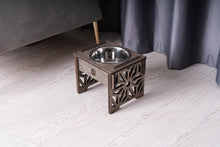 Cargue la imagen en el visor de la galería, Dog Bowl with Holder - single or double
