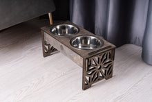 Load image into Gallery viewer, Dog Bowl with Holder - single or double
