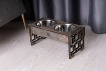 Cargue la imagen en el visor de la galería, Dog Bowl with Holder - single or double
