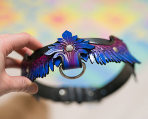 Purple Wings Collar