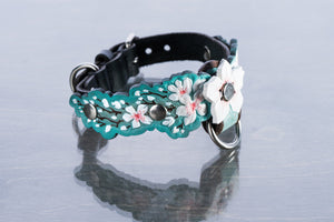 Teal Sakura Collar