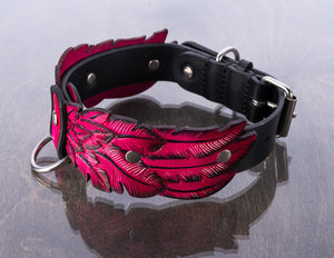 Ruby Feather Collar