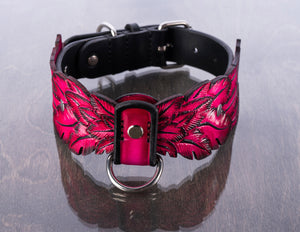 Ruby Feather Collar