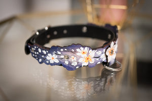 Purple Sakura Blossom Collar