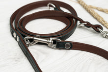 Load image into Gallery viewer, Multifunctional Leather Leash
