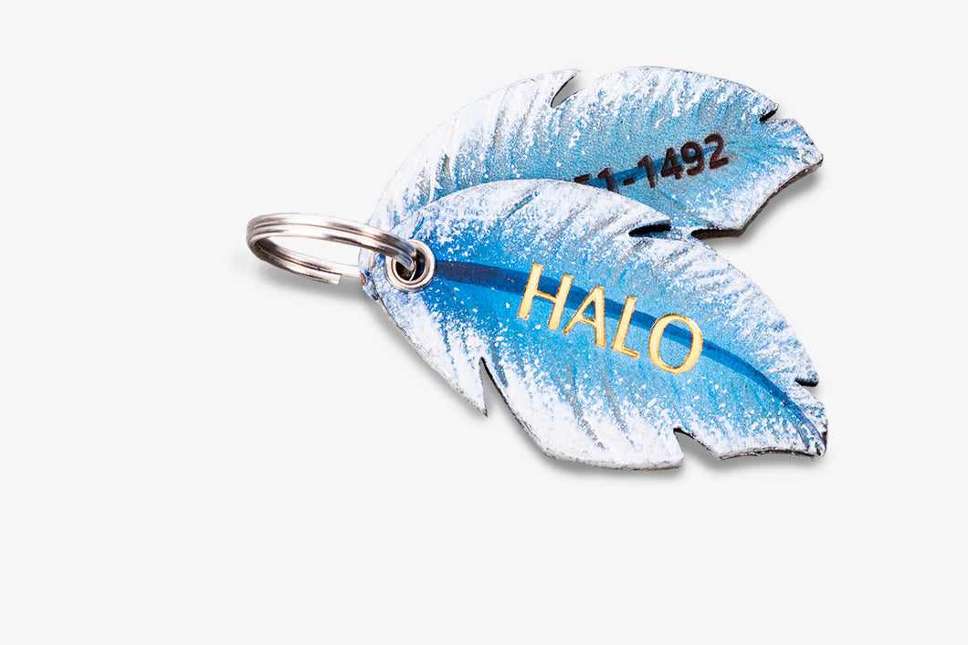 Angel Feather ID Tag