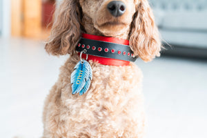 Angel Feather ID Tag