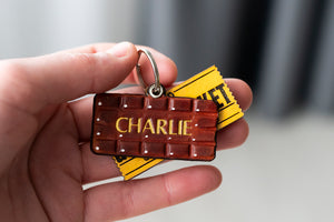 Willy Wonka Chocolate ID Tag