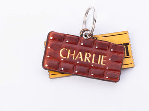 Willy Wonka Chocolate ID Tag