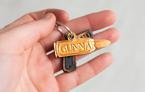 Gun Bullet ID Tag