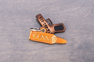 Gun Bullet ID Tag