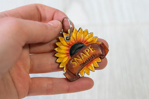 Sunflower ID Tag