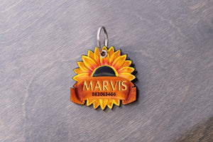 Sunflower ID Tag