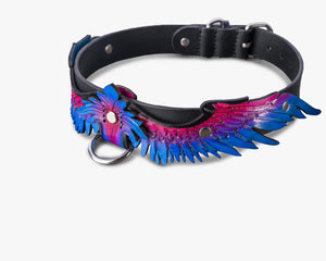 Purple Wings Collar